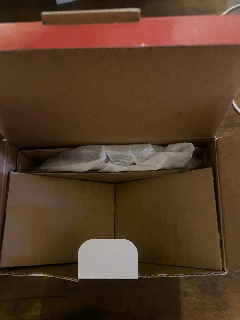 Brand New Brandon Clear Lucite Vanity Mirror with 10X Magnification